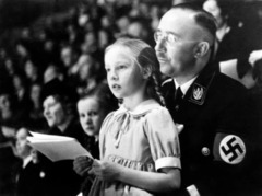 “Puppi and Pappi” – Himmler with daughter Gudrun, Berlin, 1938
