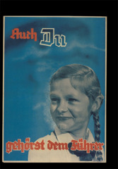 A poster saying „You too belong to the Führer“