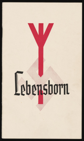 Front cover of a brochure for the programme